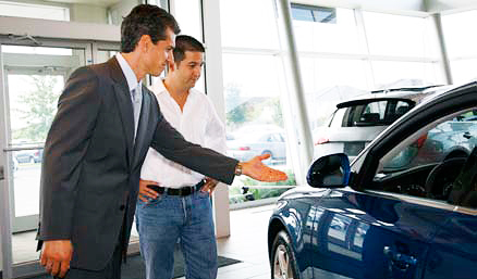 Automobile salesperson