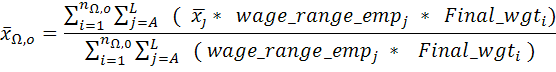 GTP mean wage formula