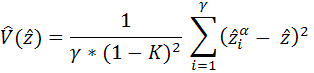 GTP variance formula