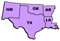 Southwest Information Office Map