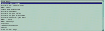 Select an Item