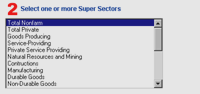 Select One or More Super Sectors