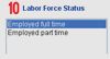 Labor Force Status
