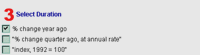 Select a Duration