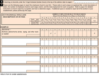Unstructured (Write-In) Form