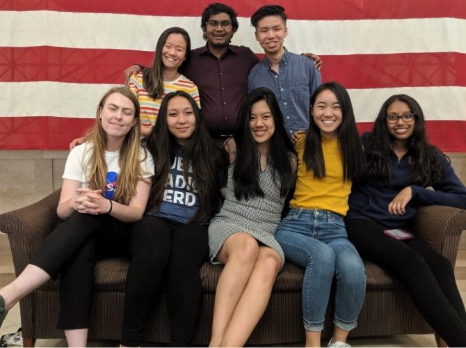 The Civic Digital Fellows who worked at BLS in summer 2019