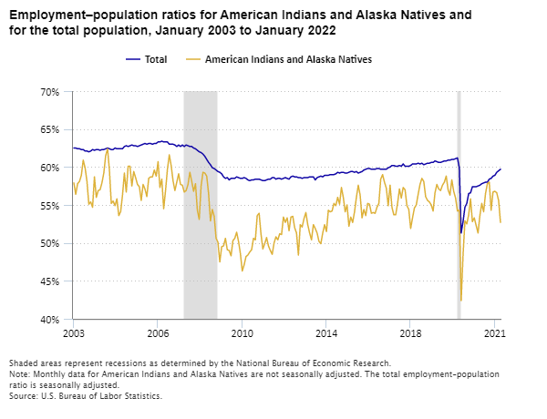 Status and Trends in the Education of American Indians and Alaska Natives:  2008 – 1.3. American Indian and Alaska Native Tribes