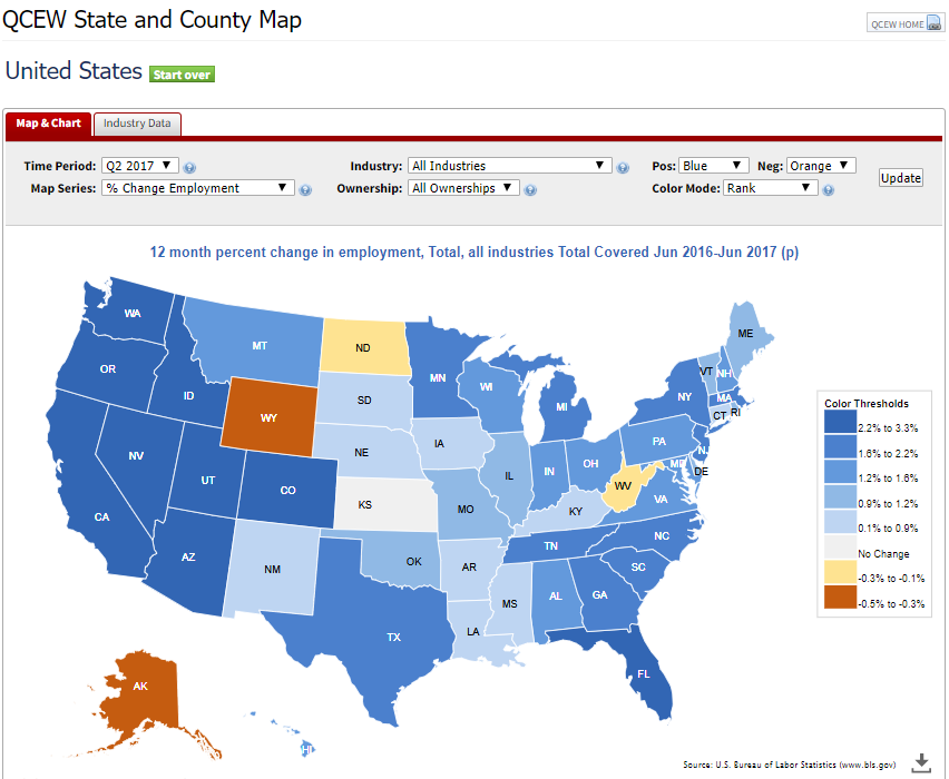 Us Map Chart