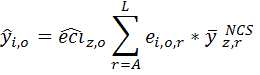 Formula #13: Wage for occupation o within establishment i estimator