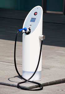 Electric vehicle charging station