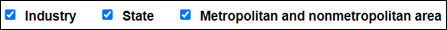 Selecting Geographic type