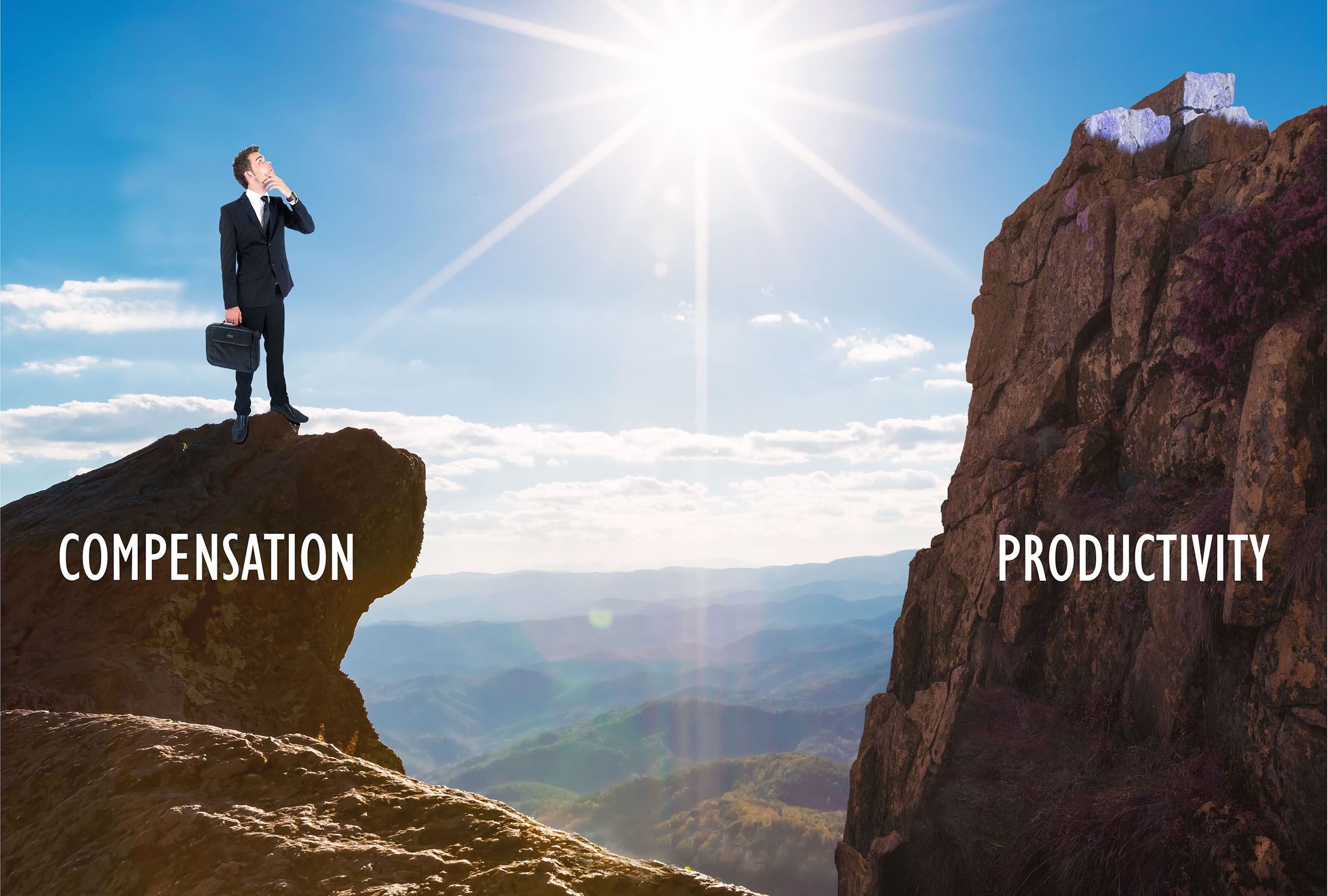 Understanding the labor productivity and compensation gap