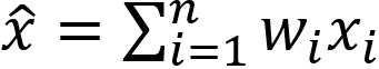 case count sample estimate formula