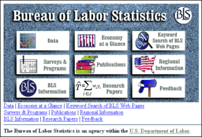 Accumulatie natuurlijk Voorvoegsel 10th Anniversary of www.bls.gov : U.S. Bureau of Labor Statistics