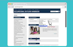 Video on Using the Occupational Outlook Handbook for Your Career Search
