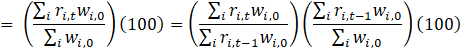 Laspeyres Derivation Formula