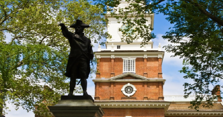 Photo of Independence Hall in Philadelphia, Pennsylvania