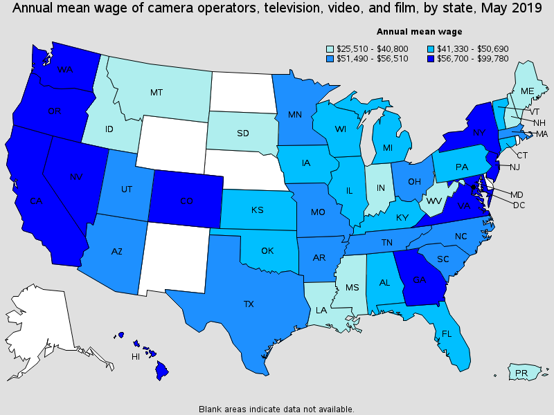 Camera Operators, Television, Video, and Film