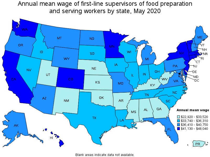 First-Line Supervisors of Food Preparation & Serving Workers at My Next Move