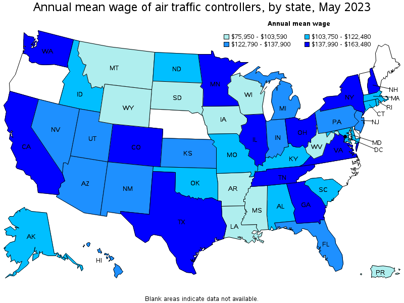 Air Traffic Controller Pay Chart