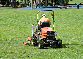 Grounds maintenance workers