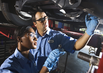 Diesel service technicians and mechanics