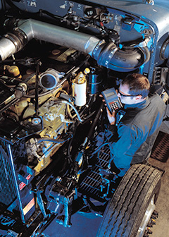 Diesel service technicians and mechanics