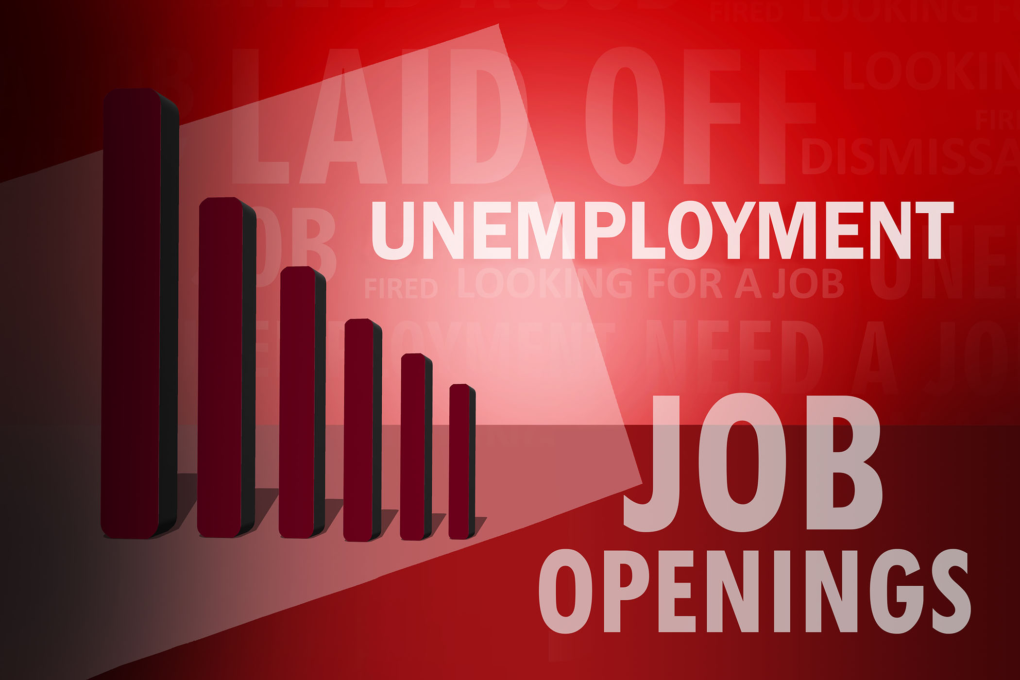 What is the unemployed people per job openings ratio? A 21-year case study into unemployment trends