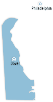 Delaware Area Map