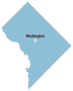 District of Columbia Map