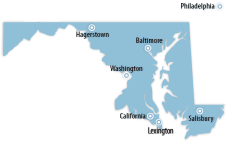 Maryland Map