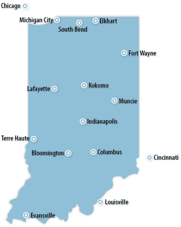 Indiana Map