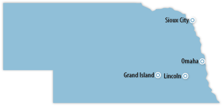 Nebraska Map