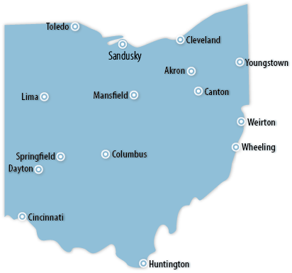 Ohio Map
