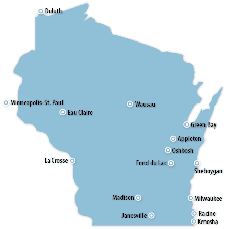 Wisconsin Map