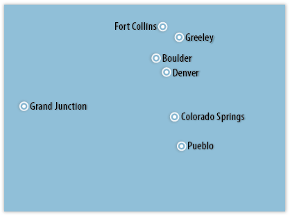 Colorado Area Map