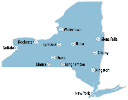 New York Area Map