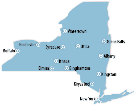 New York Area Map