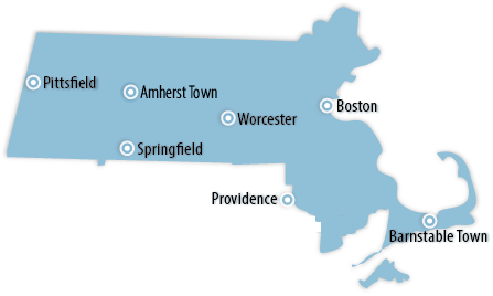 Massachusetts Map