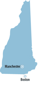New Hampshire Map