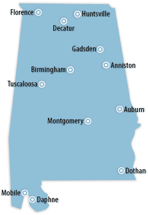 Alabama Map