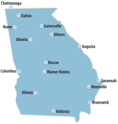 Georgia Map