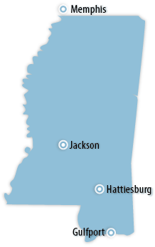Mississippi Map