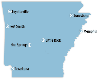 Arkansas Map