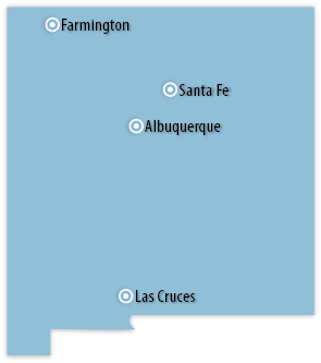 New Mexico Map