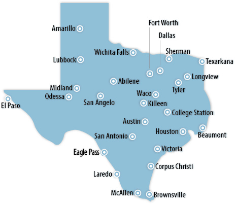 Texas Map