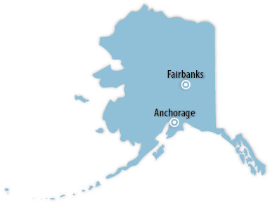 Alaska Area Map