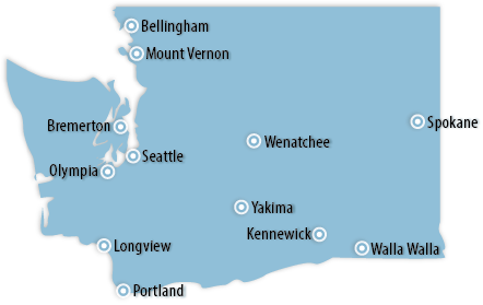 Wasington Area Map