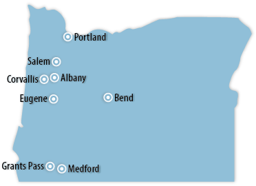 Oregon Map
